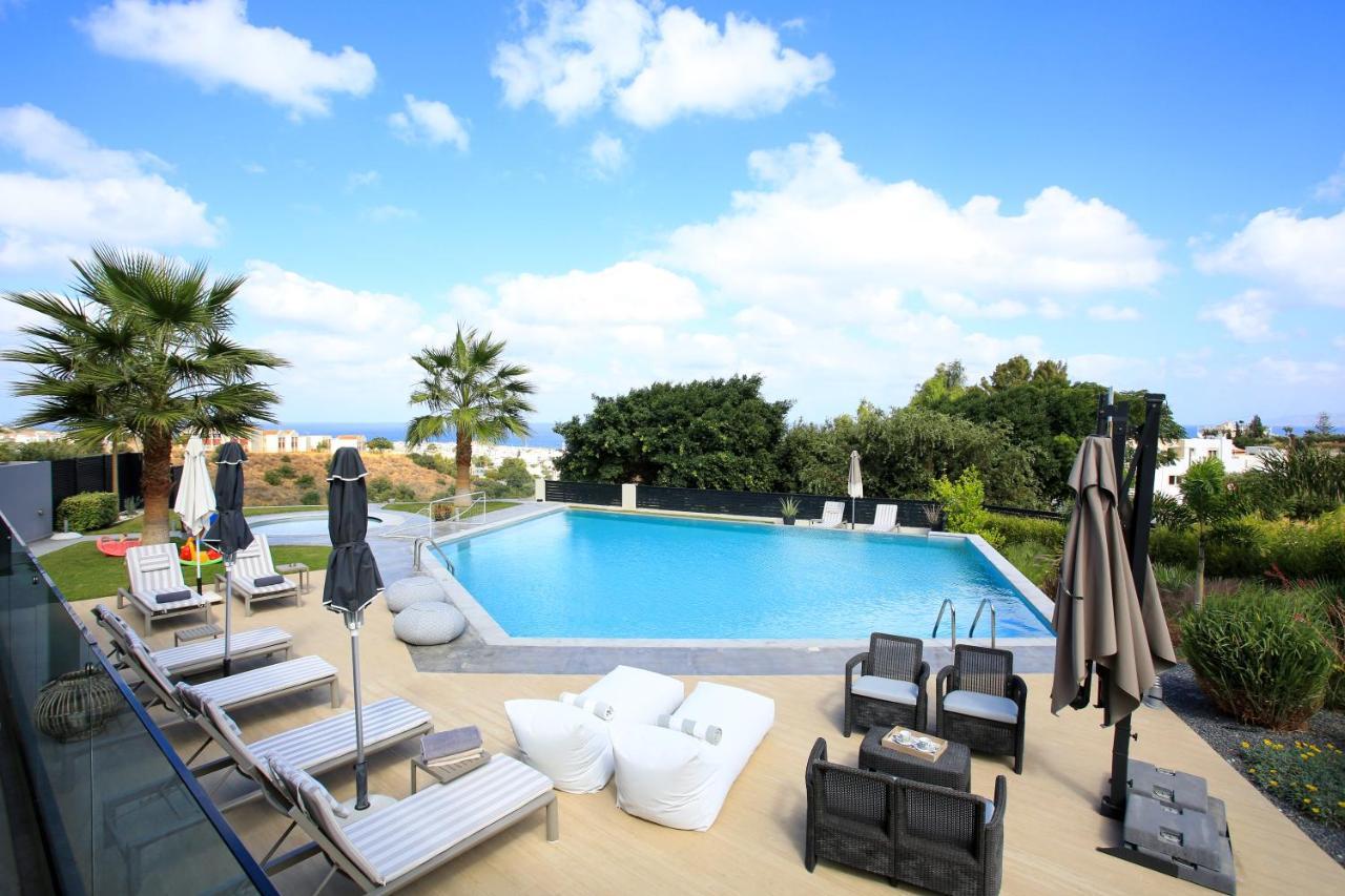 Orama Luxury Villa 4 Bedrooms With Private Pool Hersonissos  Ngoại thất bức ảnh